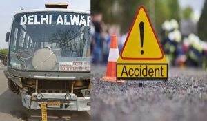 Rajasthan Roadways bus hits auto in Nuh: Driver and woman died on the spot
