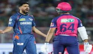 IPL 2025: RR fall 2-runs short against LSG, Avesh Khan picks 3-37