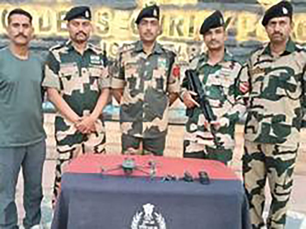 Three drone, narcotics recovered in joint border operations in Punjab