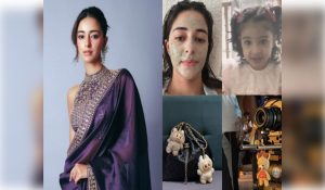 Ananya Panday shares rare moments from her camera roll