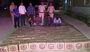 Himachal: 100 boxes of country liquor recovered, four persons taken into custody