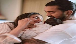 Star couple Athiya Shetty, KL Rahul name their ‘baby girl’ Evaarah