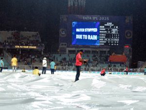 IPL 2025: Rain delays toss in PBKS vs DC clash in Dharamshala