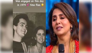 Neetu Kapoor reminisces about the special day she got engaged to Rishi Kapoor