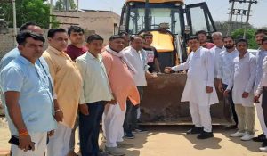 Hisar: Construction of new roads start at cost of Rs 1.5 crore