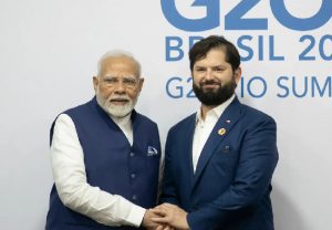 Chilean President arrives in India for 5-day visit, to hold talks with PM Modi