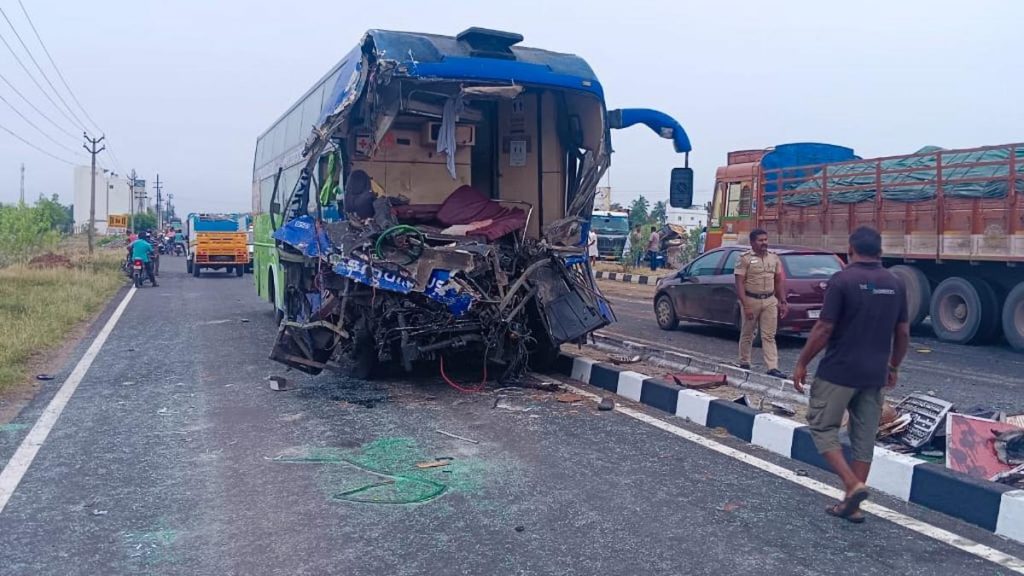 Four dead in multi-vehicle collision in Tamil Nadu