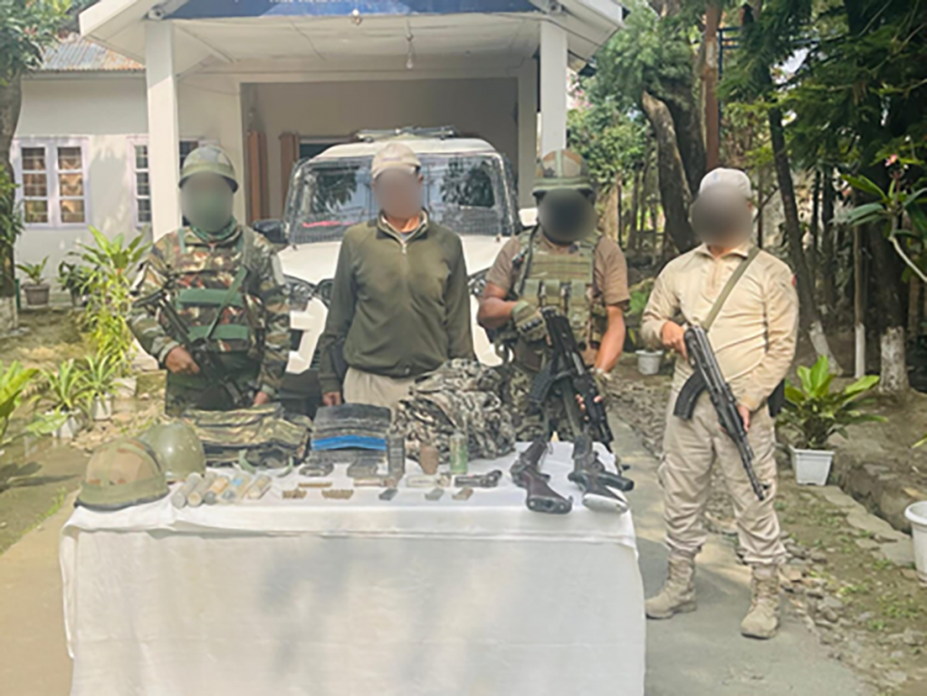 13 militants arrested, 23 weapons seized in five Manipur districts