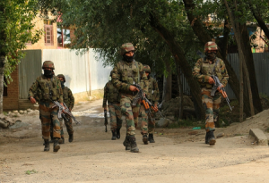Two terrorists killed, soldier injured in ongoing J&K gunfight