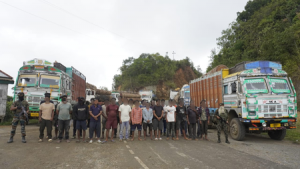 Illegally transported timber in 61 trucks worth Rs 3.1 crore seized in Manipur