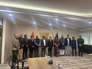 Sanjay Kumar Jha-led delegation meets ASEAN Secretary-General in Jakarta