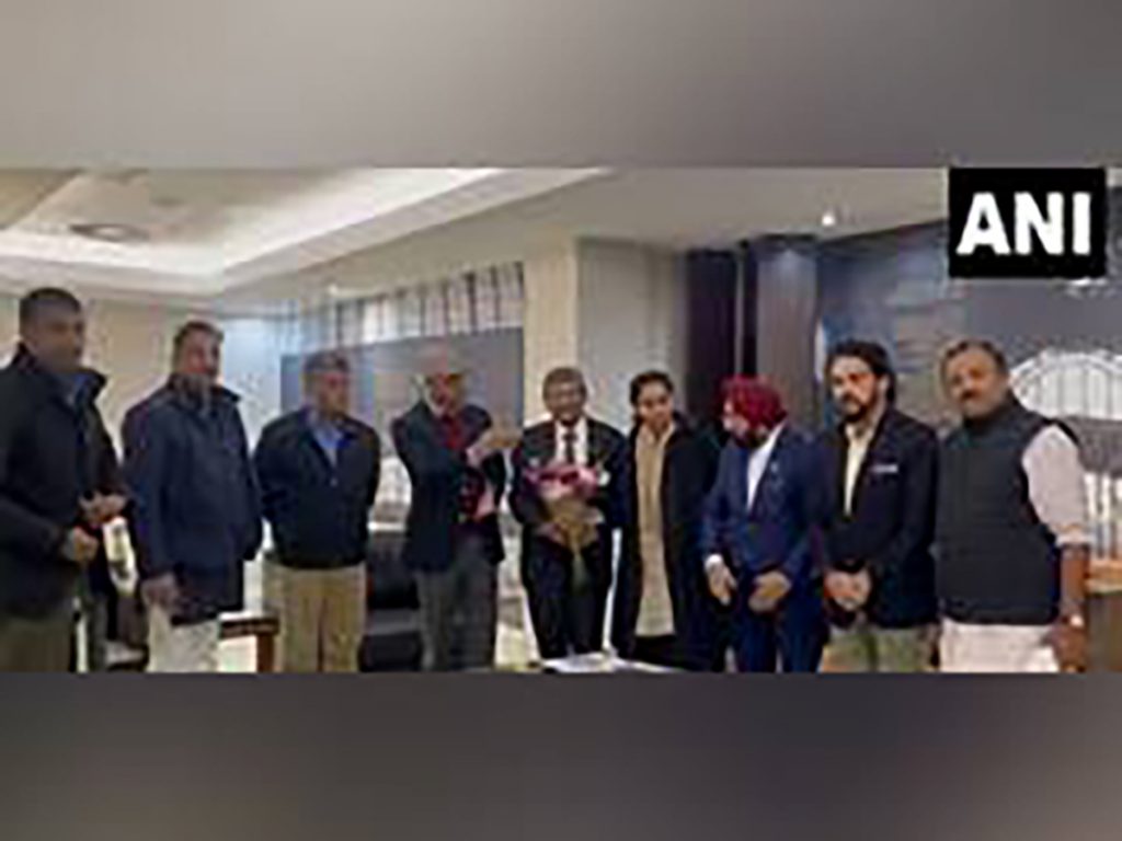All-party delegation led by NCP-SCP MP Supriya Sule arrives in Johannesburg