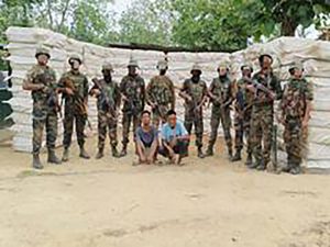Assam Rifles, Manipur police seize huge haul of foreign cigarettes in Jiribam