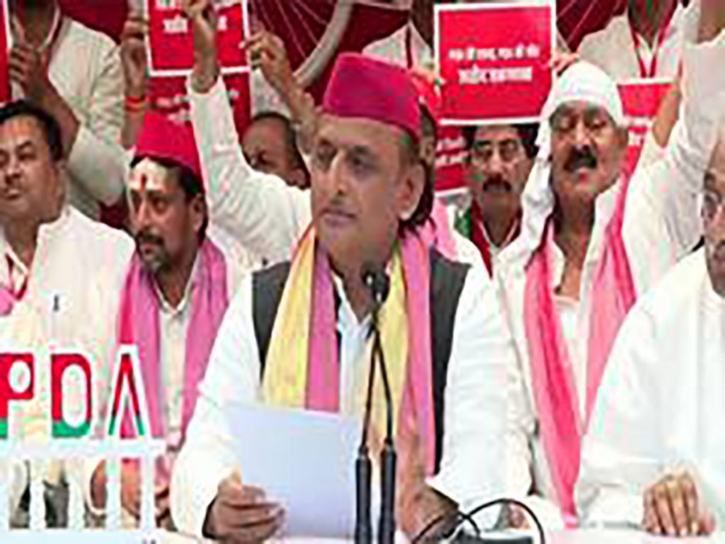 BJP conducting caste census out of fear of PDA unity