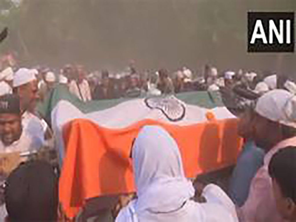 BSF Sub Inspector Mohammed Imtiaz laid to rest with full honours in Bihar