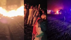 One civilian killed, 9 injured as unidentified aircraft crashes in Punjab village