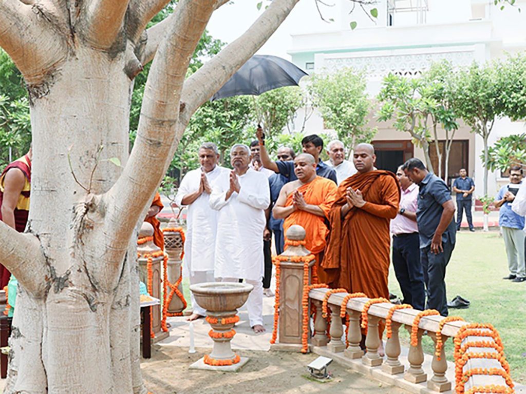 Bihar CM Nitish Kumar extends greeting of Buddh Purnima