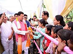 CM Dhami launches 18 development projects worth Rs 113 crores