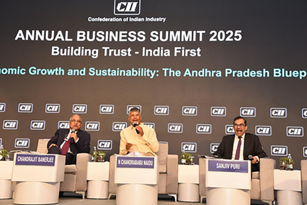Chandrababu Naidu urges industry leaders to participate in Swarnandhra Vision