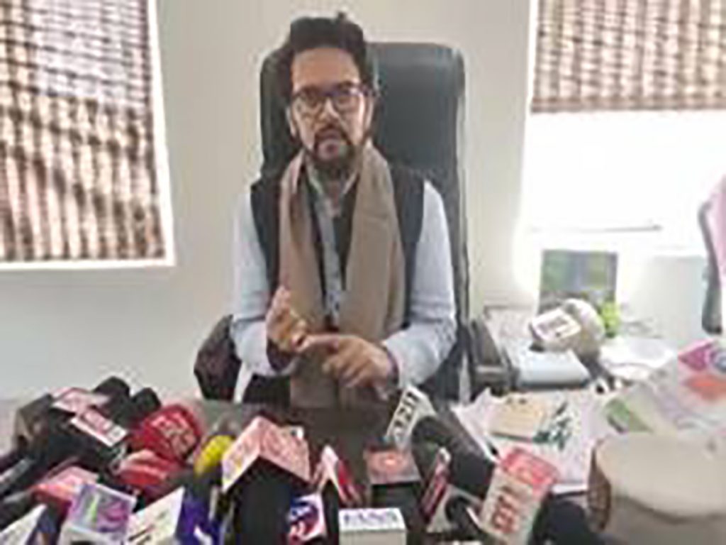 Congress chief is speaking language of Pakistan