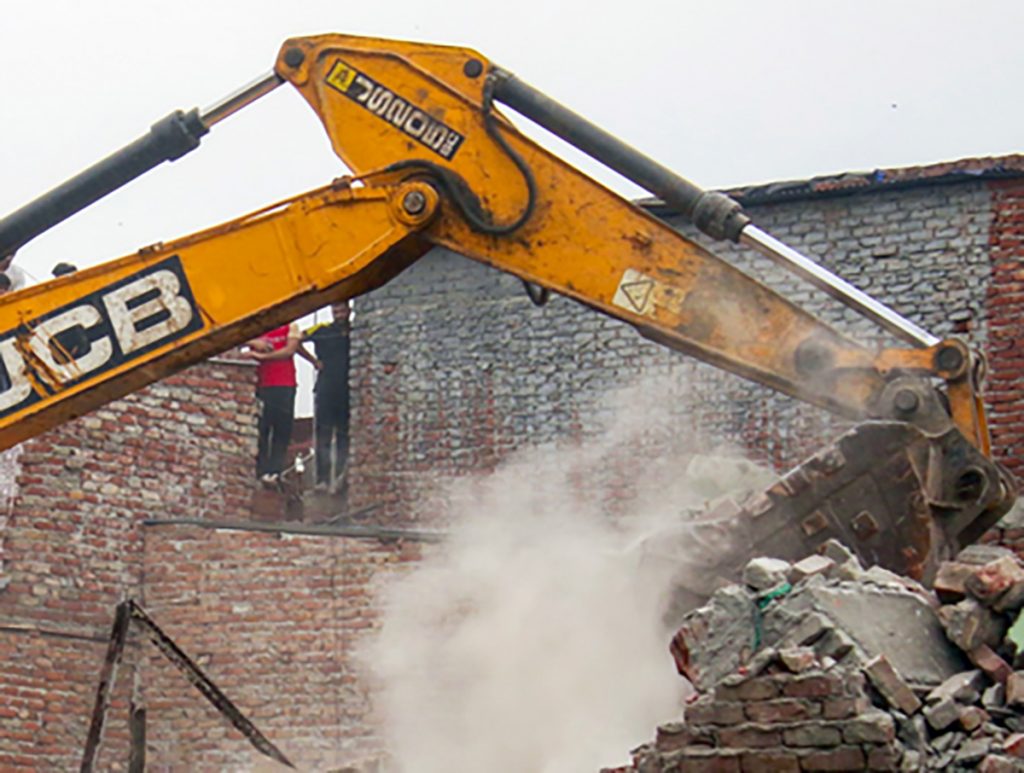 Encroachments cleared in Ahmedabad as AMC, police launch joint demolition drive