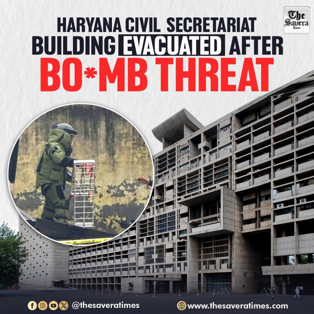 Haryana Civil Secretariat building evacuated after bomb threat