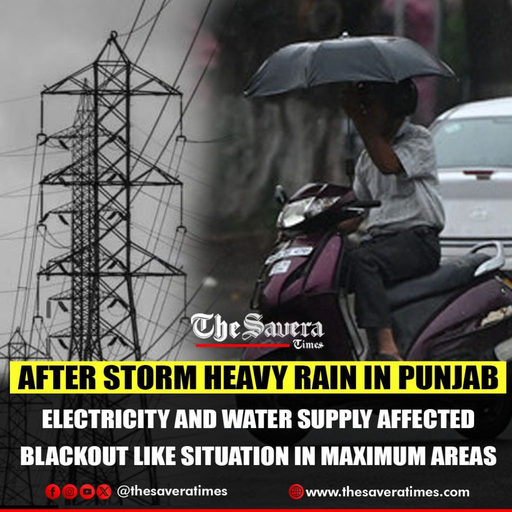 Heavy rains disrupts Power and Water supply in several Punjab areas