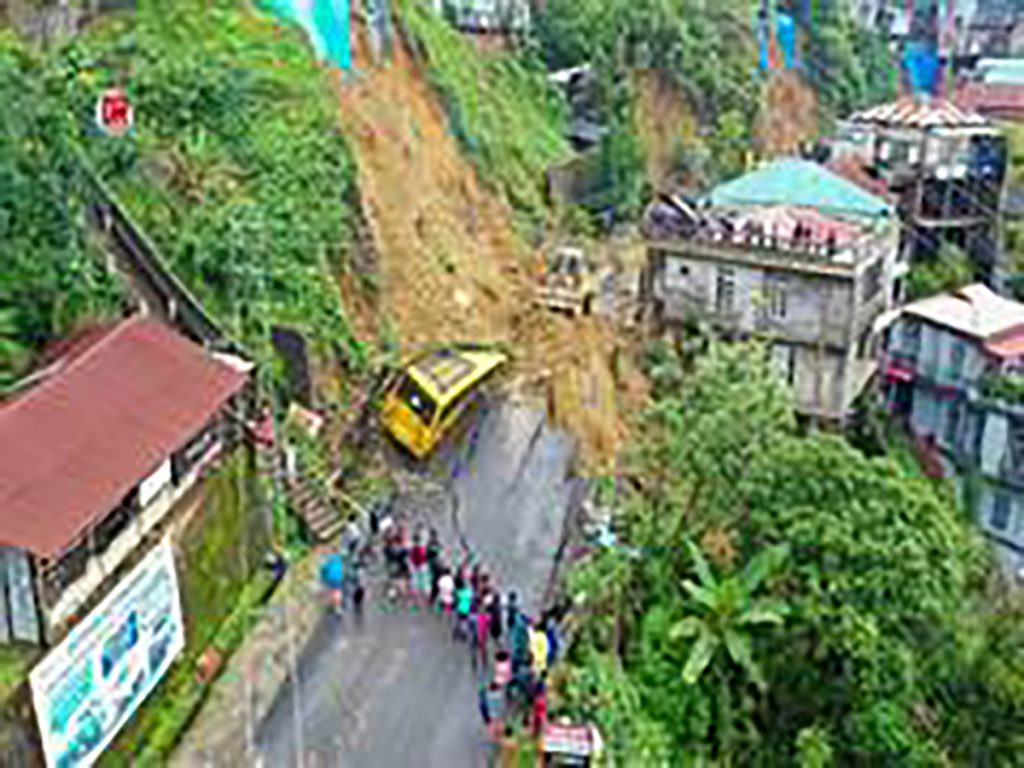 Heavy rains trigger landslides, floods across Mizoram; four killed