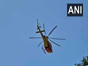 Helicopter services resume from Katra to Mata Vaishno Devi shrine