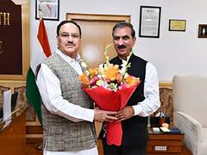 Himachal CM Sukhu seeks central aid for health infrastructure