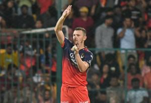 IPL 2025: Hazlewood rejoins RCB squad ahead of playoffs