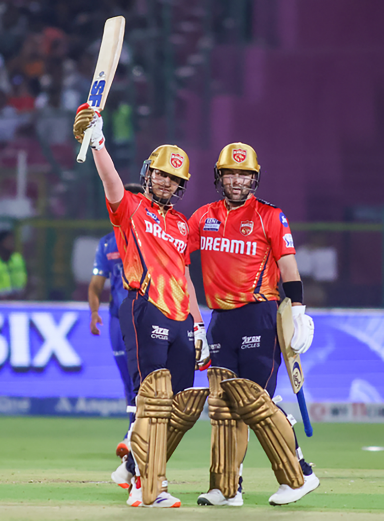 Inglis, Arya dazzle MI to seal top-2 spot for PBKS with 7-wicket win
