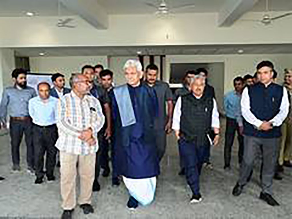 J-K LG reviews ongoing arrangements for Yatris in Srinagar ahead of Amarnath Yatra 2025