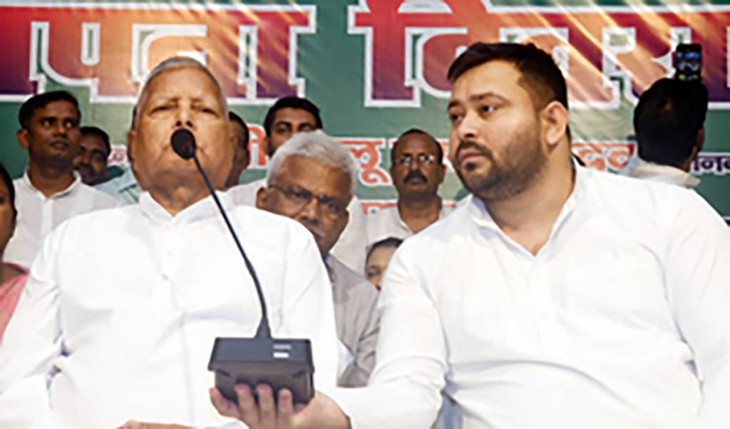 JDU leader targets Lalu, questions Tejashwi's 'Mai Behan Maan Yojana' campaign