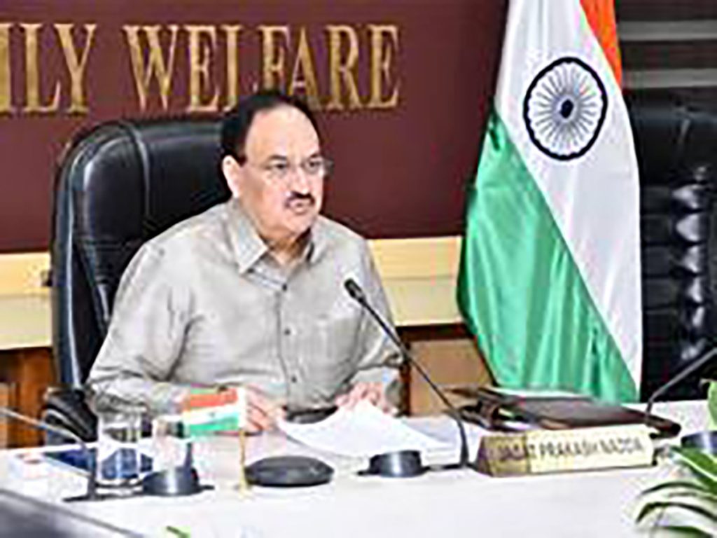 JP Nadda chairs high-level meet with 8 States