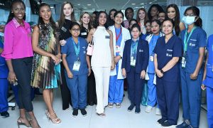 Hyderabad: Blending glamour & health diplomacy in a first, Miss World 2025 contestants visit AIG Hospitals