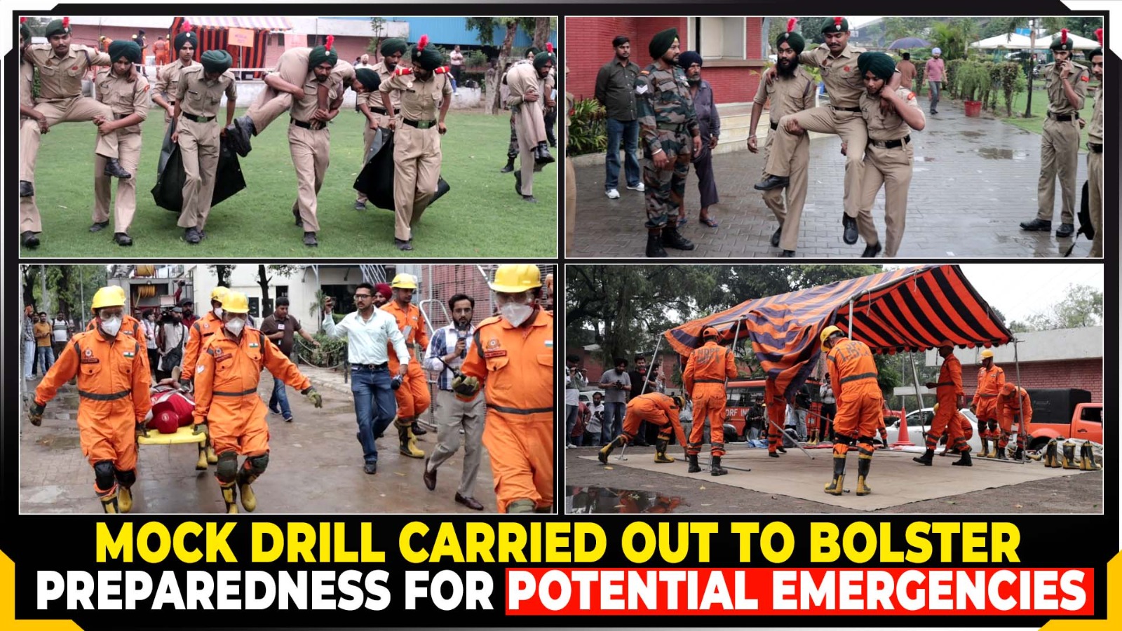 Nationwide civil defence drills conducted across country amid rising tensions with Pakistan