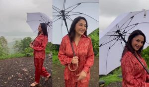 Madhuri Dixit recalls ‘Hum Aapke Hain Koun’ magic with Salman Khan as rain pours in
