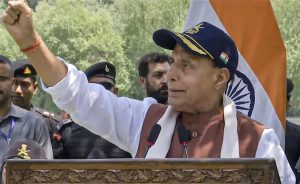 Rajnath Singh calls for IAEA supervision of Pak’s nuclear weapons