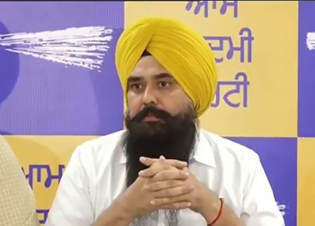 Punjab AAP questions Congress on sharing Bhakra water with Haryana