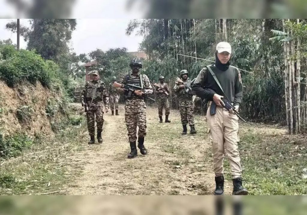 Nine militants held in Manipur crackdown; arms seized