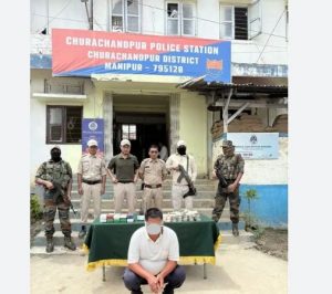 Drugs valued at Rs 2.84 cr seized in Manipur, two held