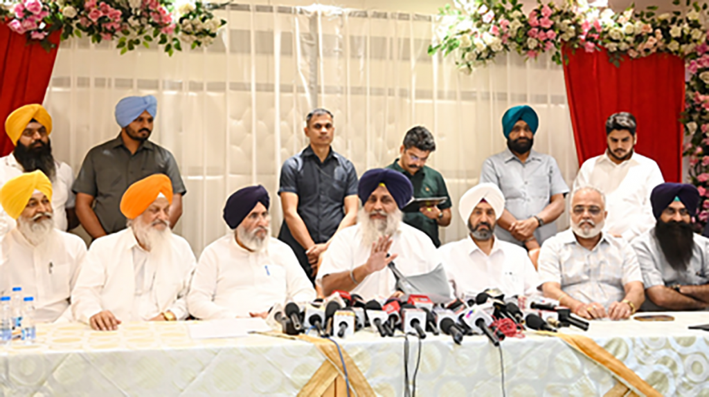 Sukhbir Badal praises PM Modi, Army for blocking drone attacks on Punjab