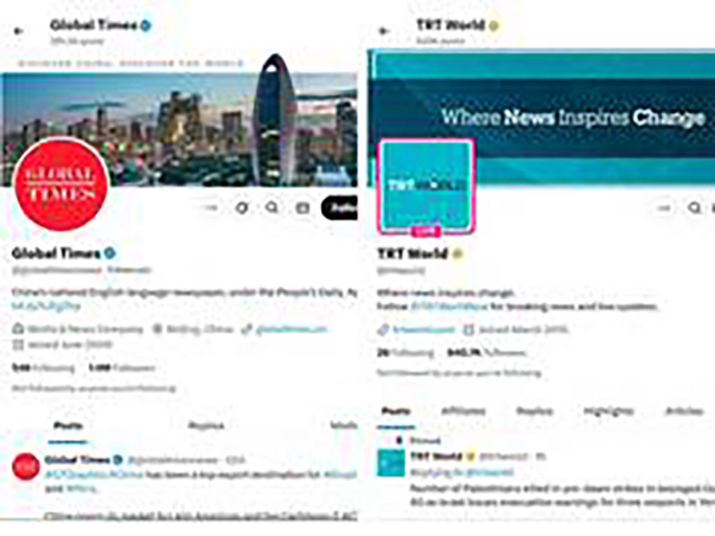 TRT World, Global Times X accounts restored in India after temporary ban