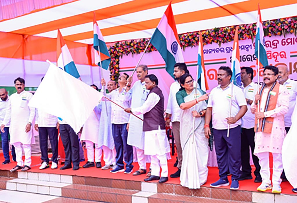Tiranga yatra held in Bhubaneswar to celebrate success of Operation Sindoor