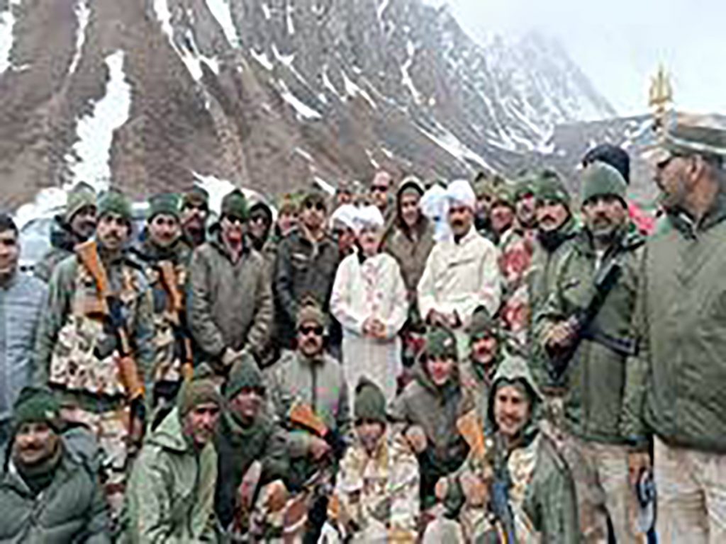 Union Minister JP Nadda visits sacred Adi-Kailash, hails soldiers' valour