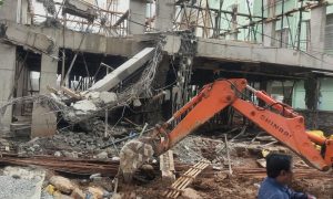 Demolition of illegal structures, encroachments in Greater Hyderabad continue