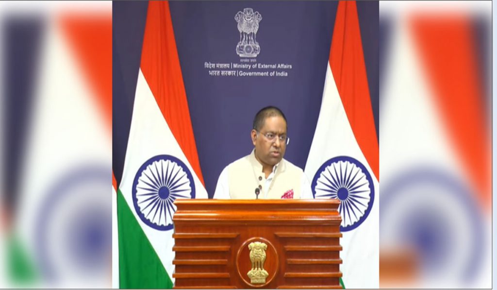 India reiterates firm stand on cross-border terrorism in talks with China