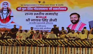 Haryana CM Inaugurates Rs. 104 crore Water Projects in Sonipat