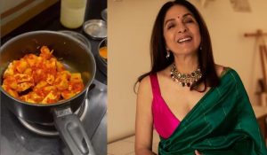 Neena Gupta channels her inner chef as she shares her recipe for homemade Aloo Paneer
